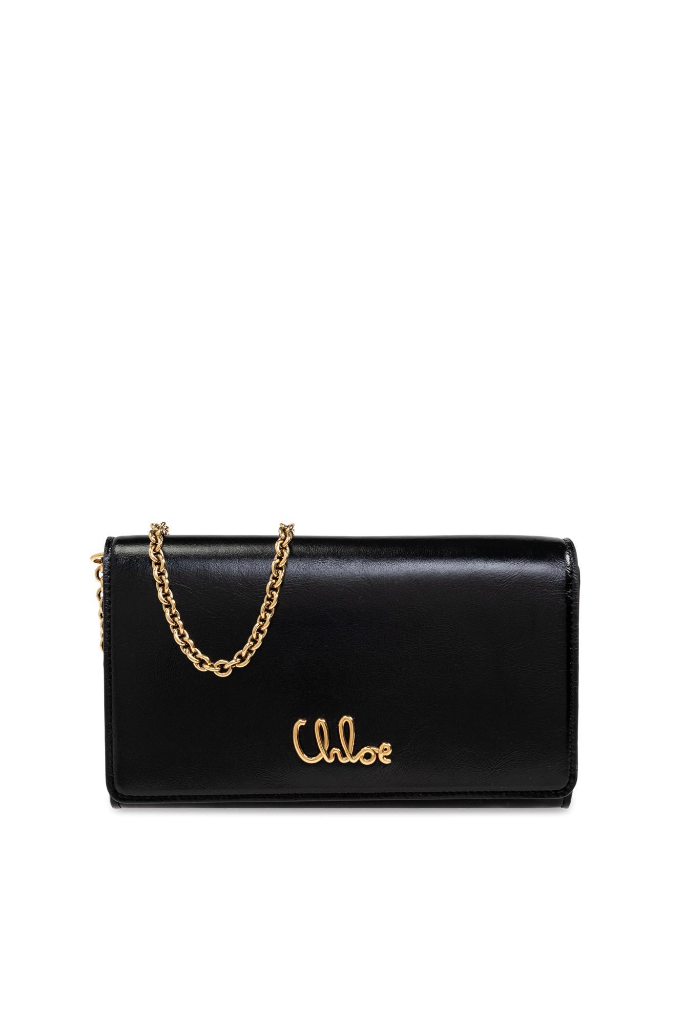 chloé wallet on chain iconic