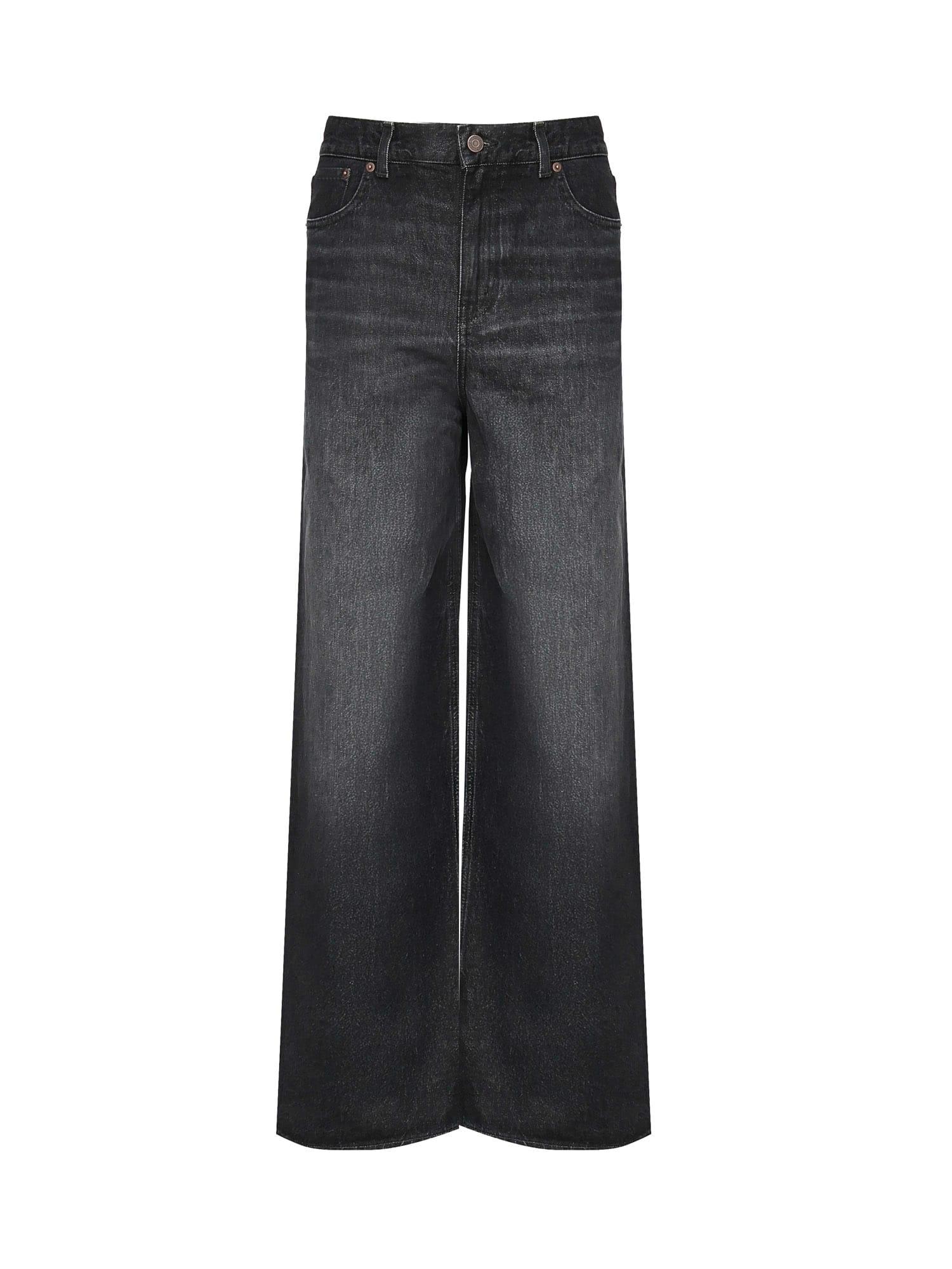 chloé wide-leg denim jeans