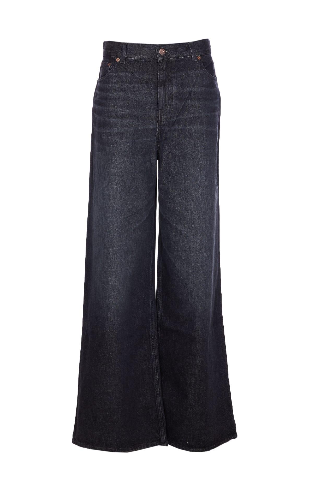 chloé wide-leg denim jeans