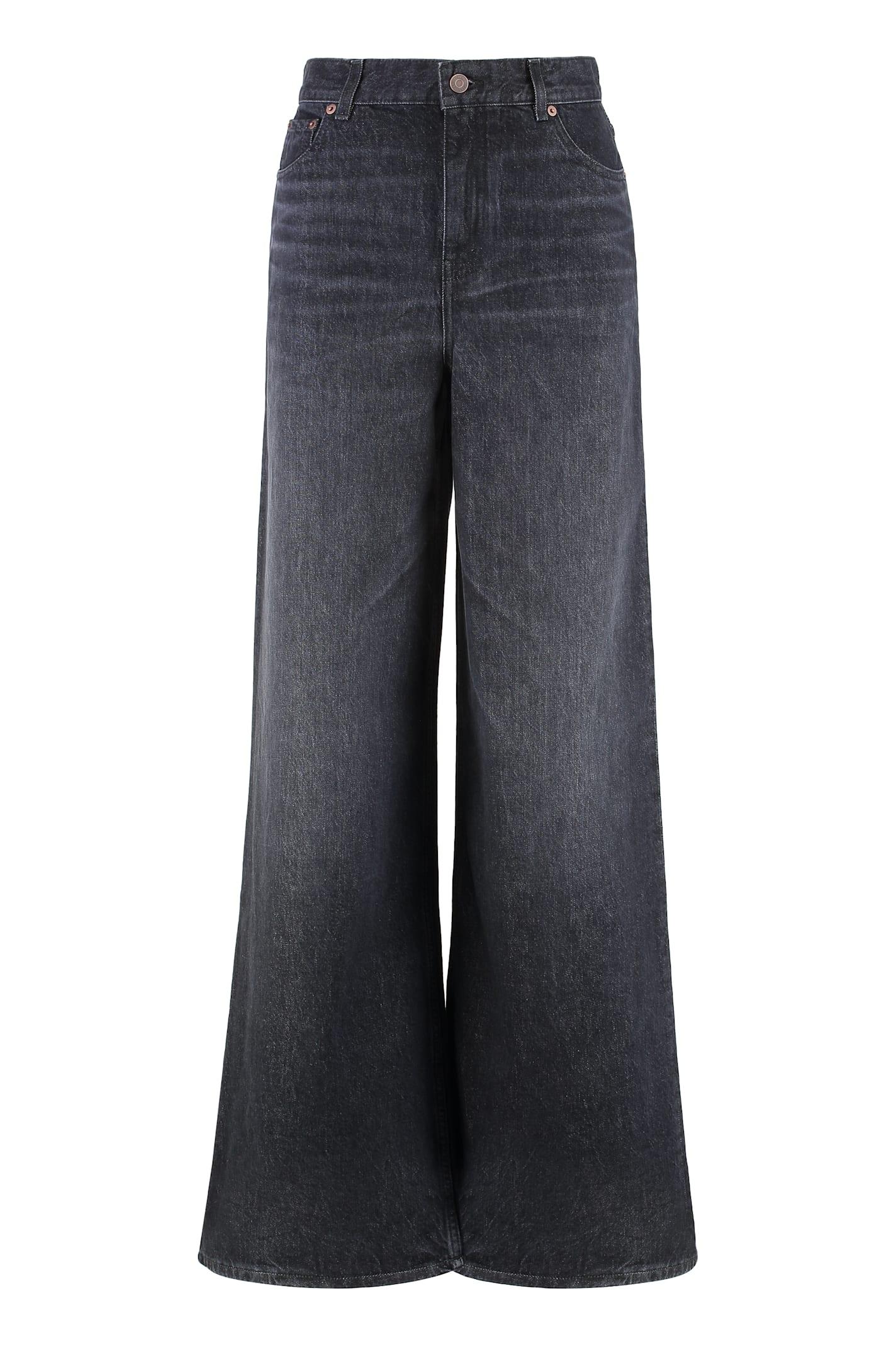 chloé wide-leg jeans