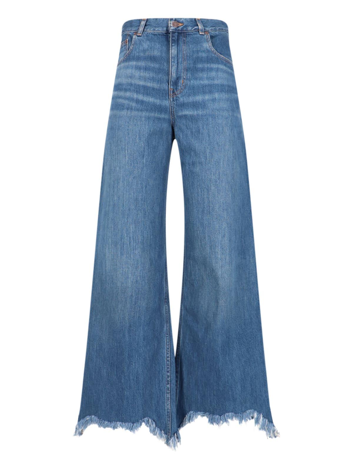 chloé wide-leg jeans