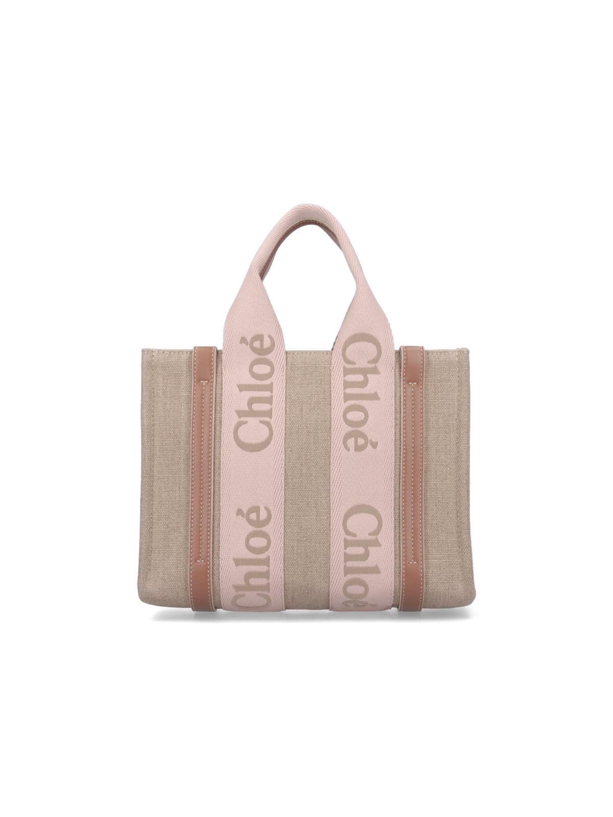 chloé woody tote bag