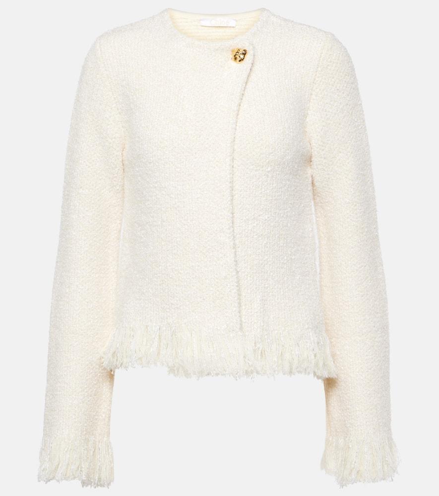 chloé wool, silk, and cashmere