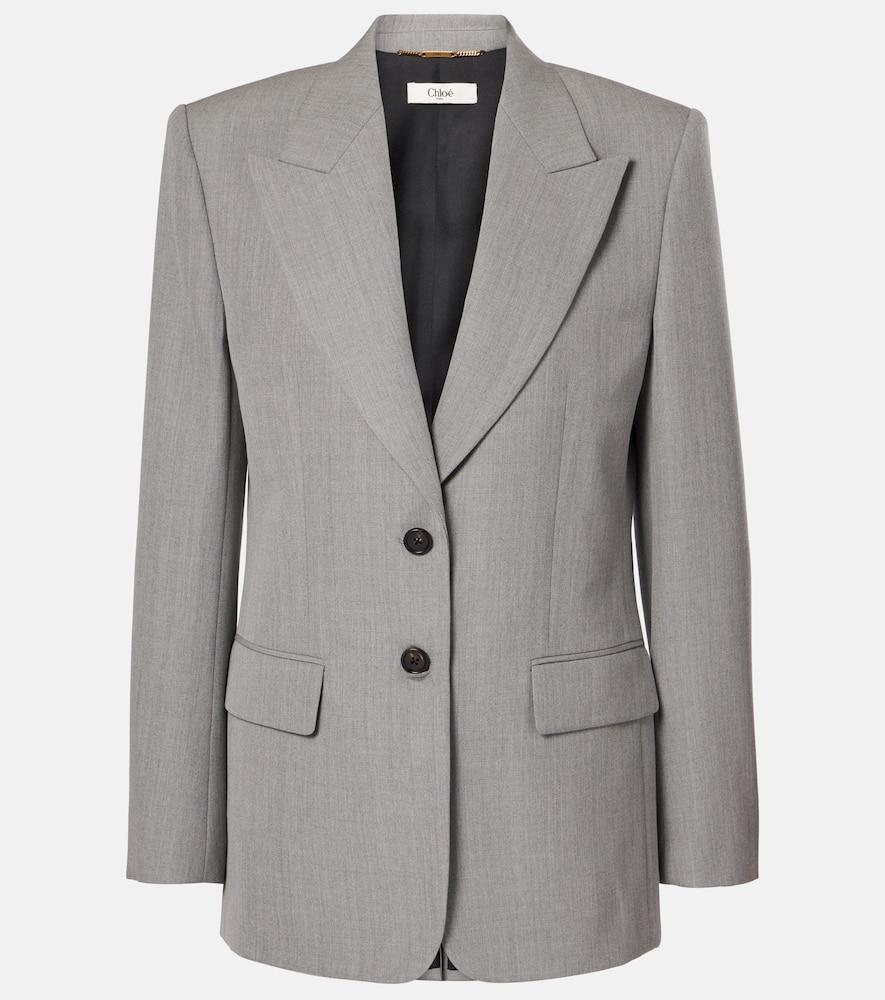chloé wool blazer