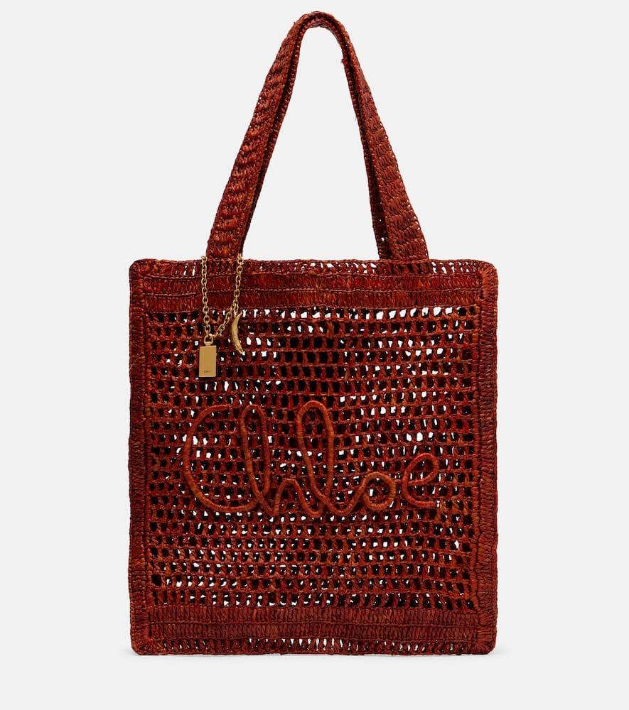 chloé x made for a woman summer banana tote bag