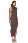 chloe lurex midi dress