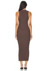 chloe lurex midi dress