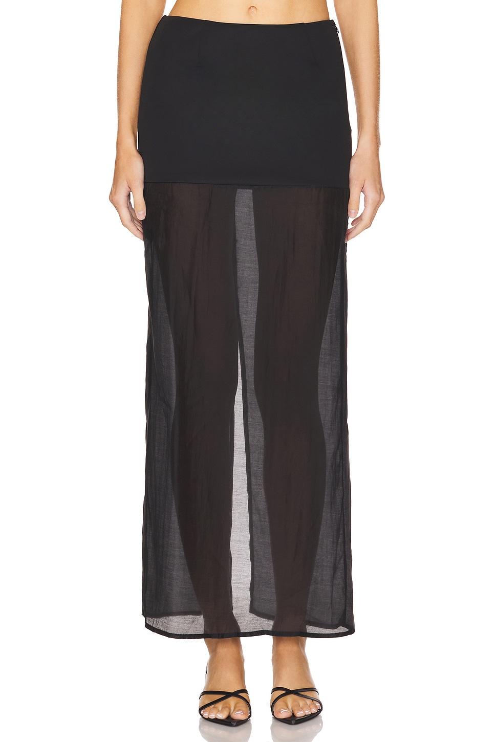 chloe sheer skirt