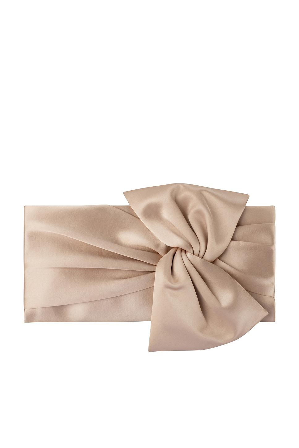 chloe tie front clutch