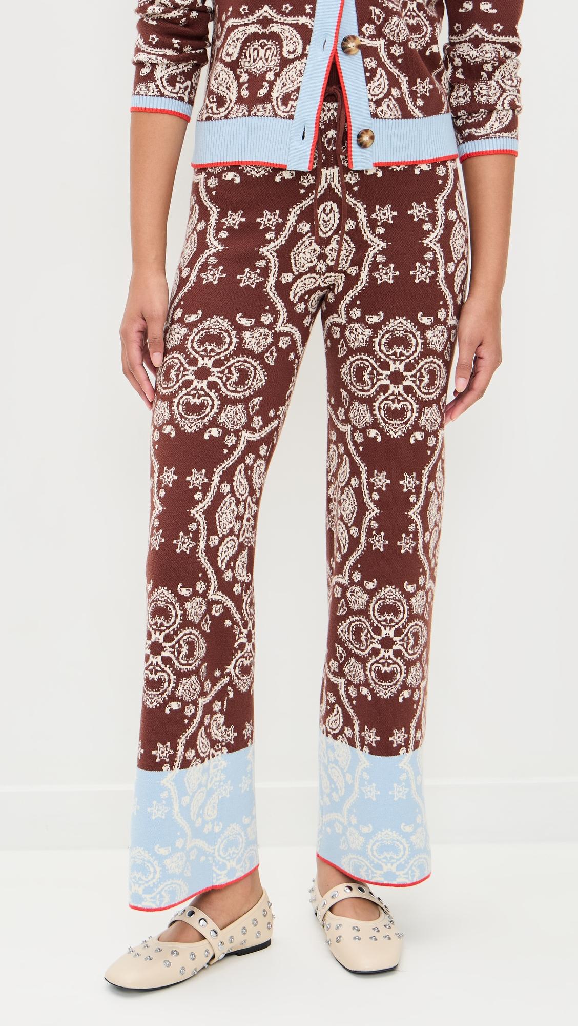 chocolate bandana joggers