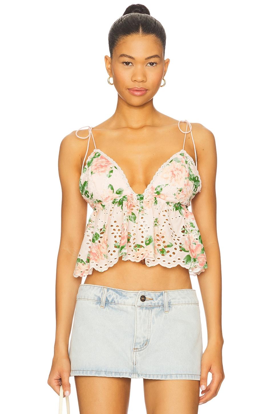 chrishelle crop top
