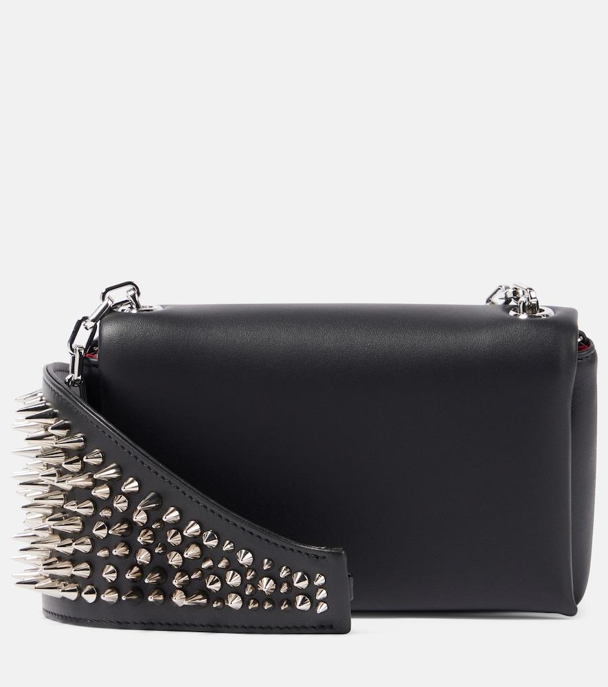 christian louboutin artemis spiked leather crossbody bag