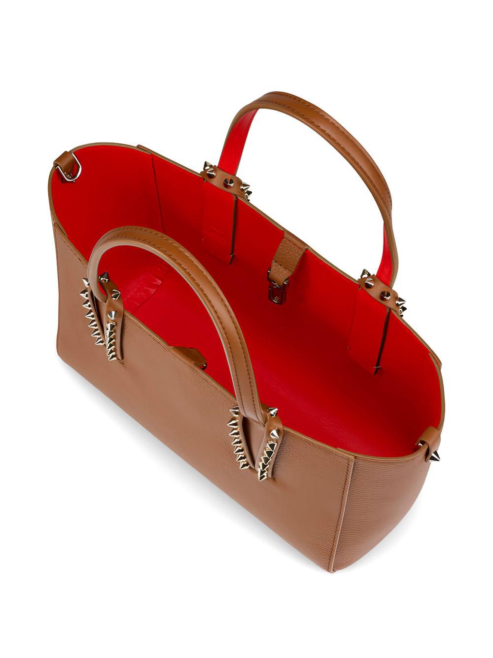 christian louboutin bags leather brown calf - women