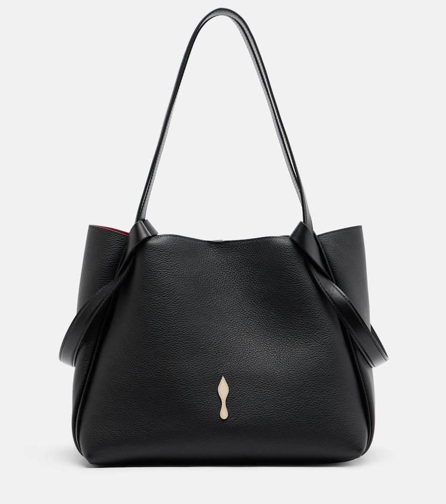christian louboutin bettina small leather tote bag