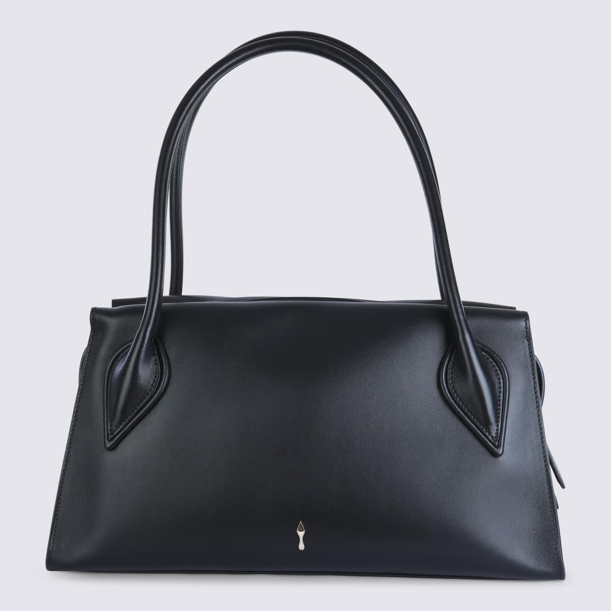 christian louboutin black medium venus shoulder bag