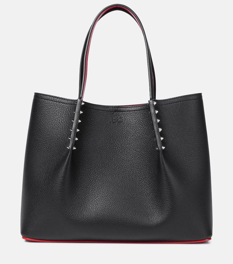 christian louboutin cabarock small leather tote