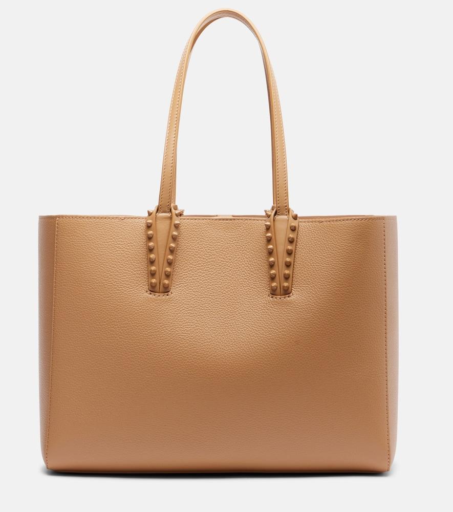 christian louboutin cabata large leather tote bag