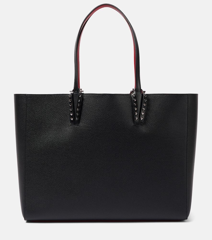christian louboutin cabata large leather tote bag