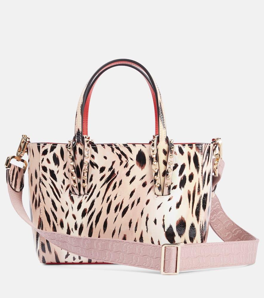 christian louboutin cabata mini leopard