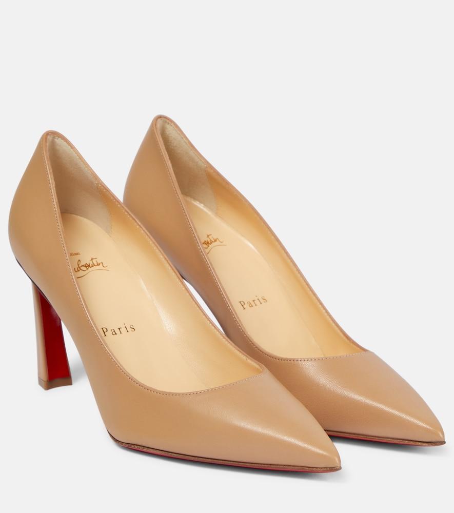 christian louboutin condora 85 leather pumps