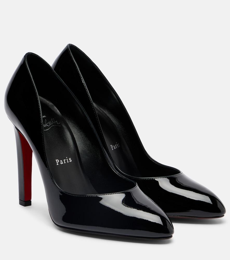 christian louboutin fannylove patent leather pumps