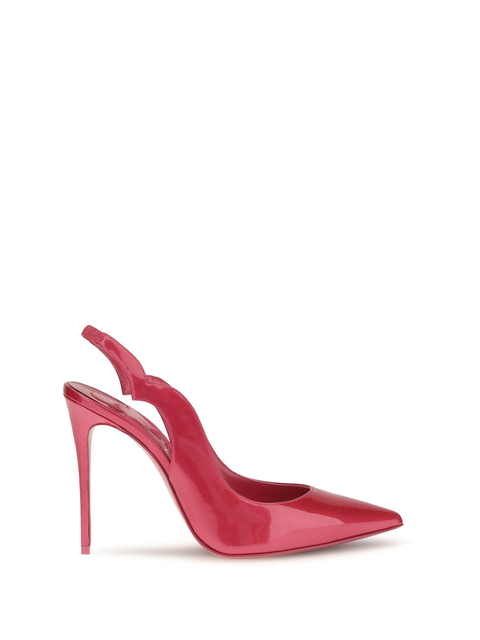 christian louboutin hot chick slingback pumps