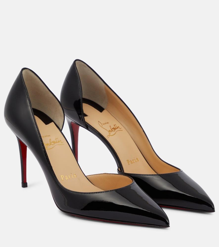 christian louboutin iriza 85 patent leather pumps