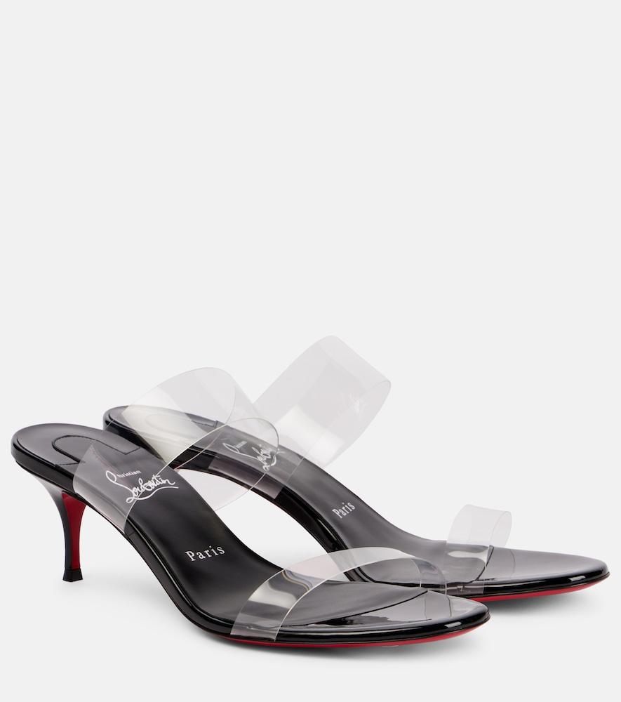 christian louboutin just nothing 55 pvc sandals