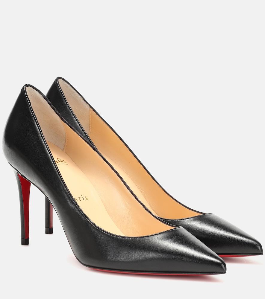 christian louboutin kate 85 leather pumps