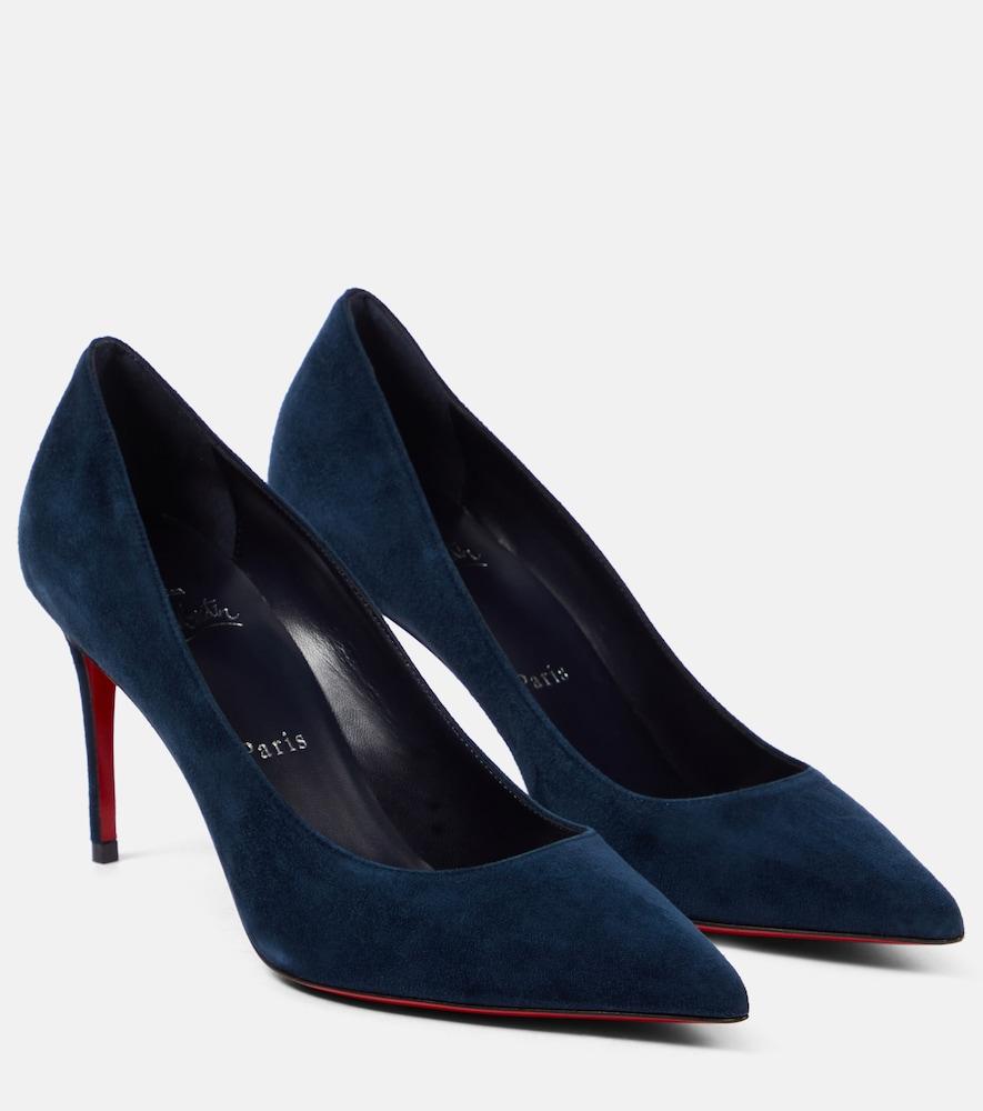 christian louboutin kate 85 suede pumps