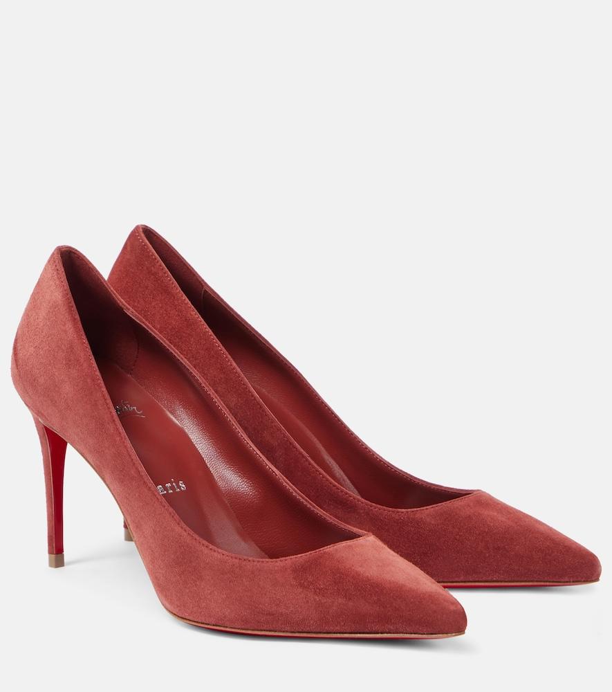 christian louboutin kate 85 suede pumps