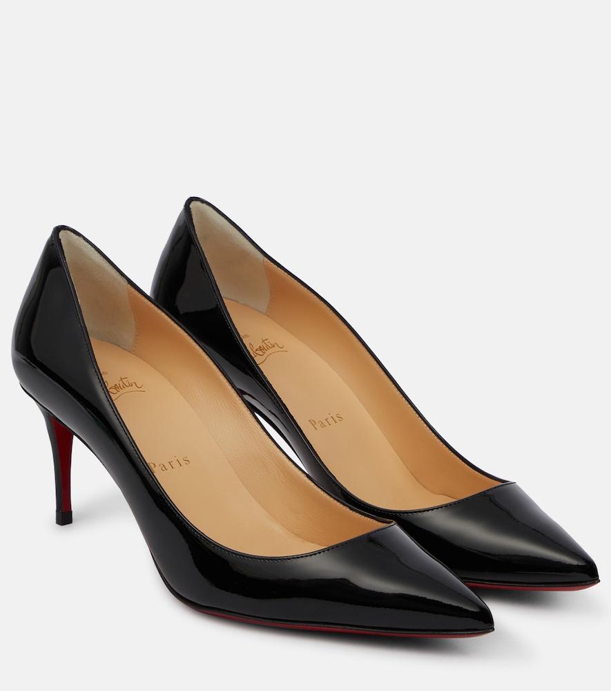 christian louboutin kate patent leather pumps