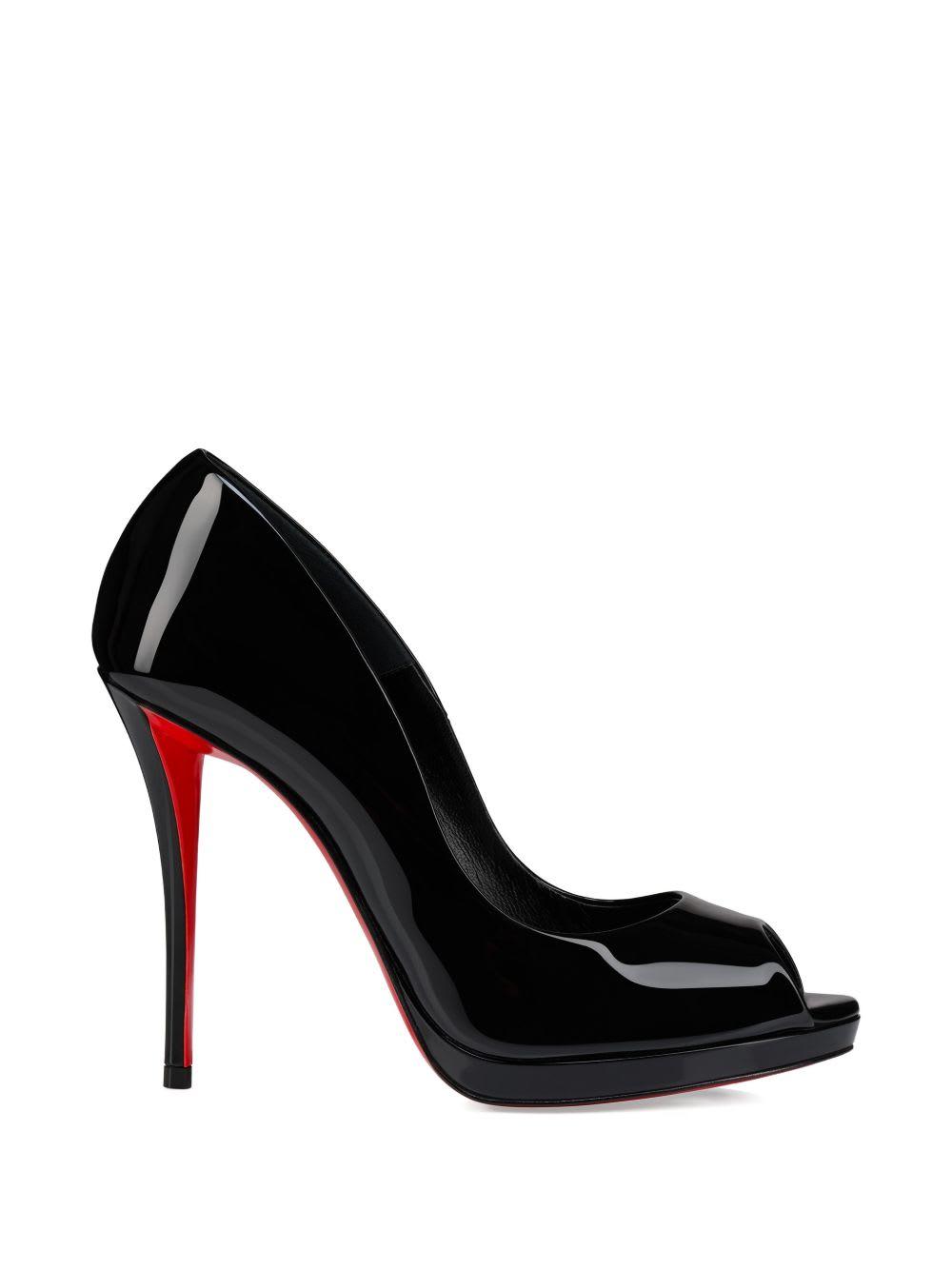 christian louboutin lady z patent leather pumps