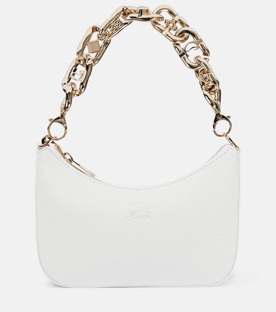 christian louboutin loubila chain mini leather shoulder bag