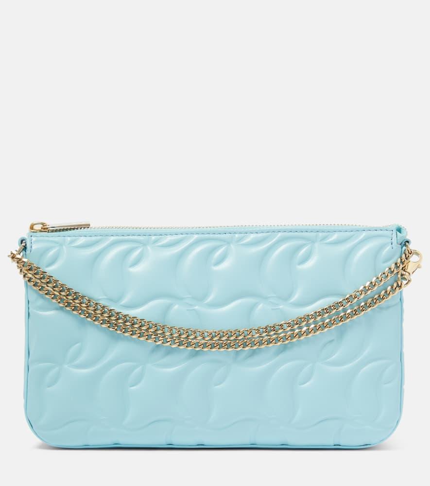 christian louboutin loubila leather crossbody bag