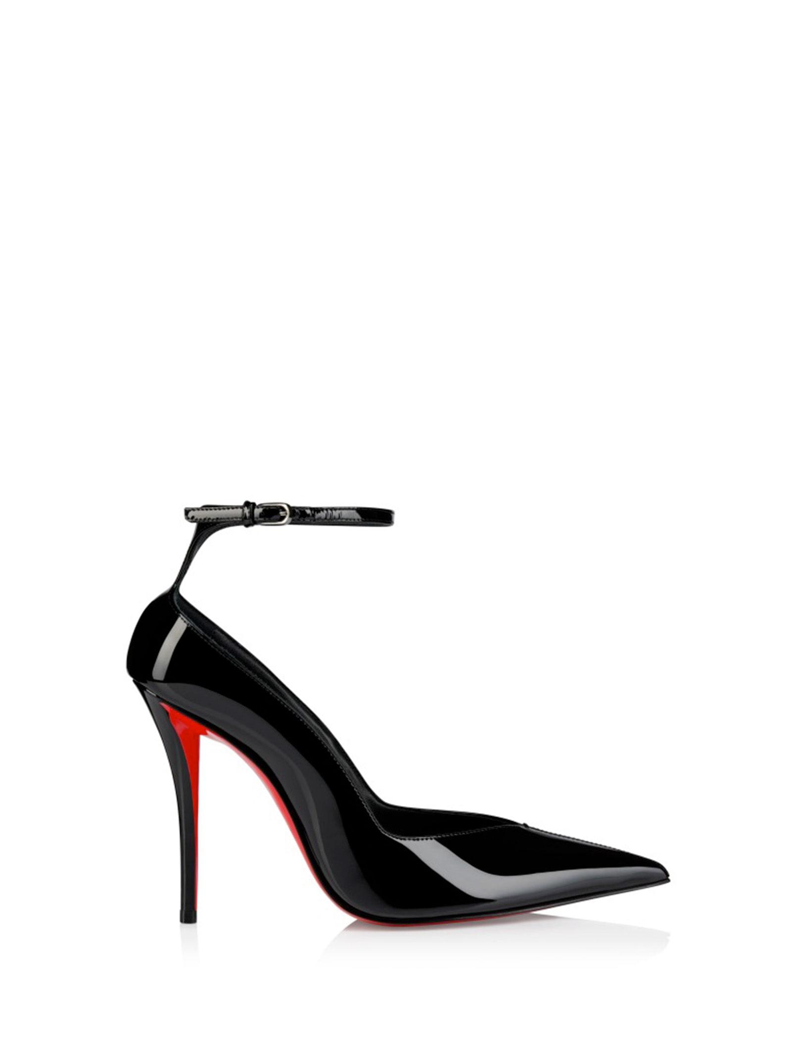 christian louboutin louboutin with heel black