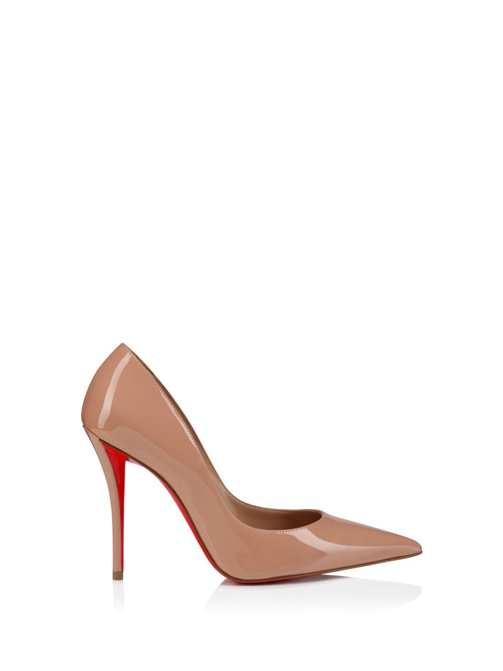 christian louboutin louboutin with heel pink
