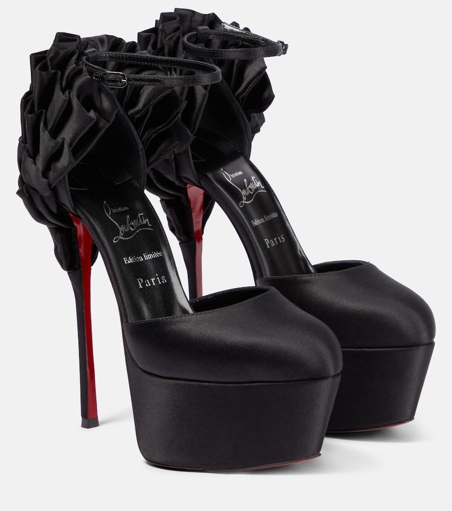 christian louboutin maria frou alta satin platform pumps