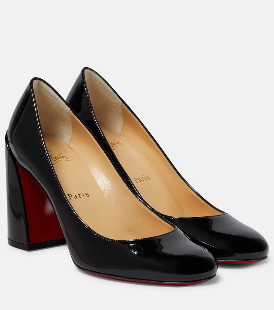 christian louboutin miss sabina patent leather pumps