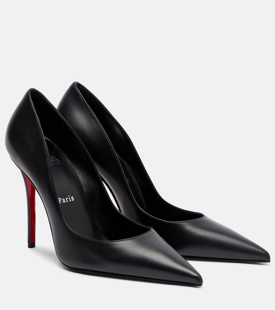 christian louboutin miss z 100 leather pumps