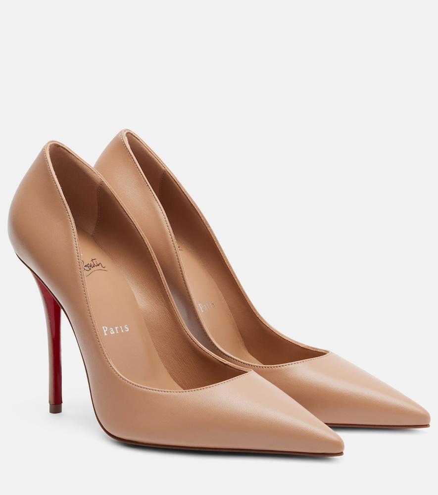 christian louboutin miss z 100 leather pumps