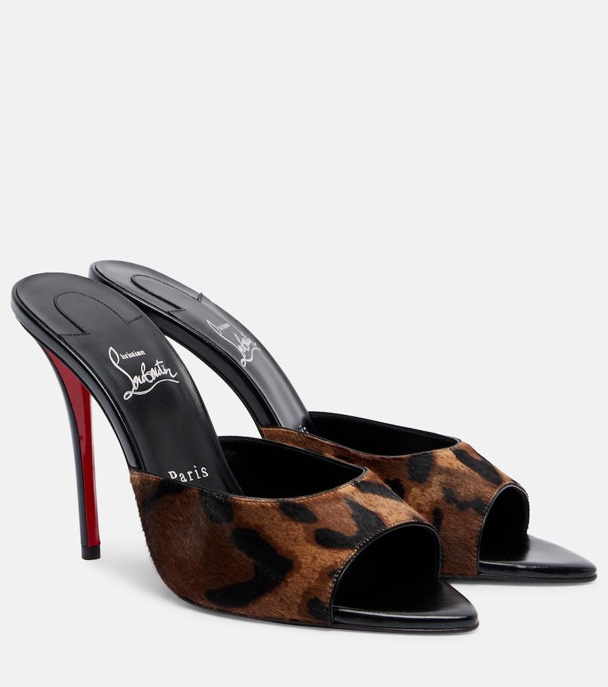 christian louboutin miss z 100 leopard