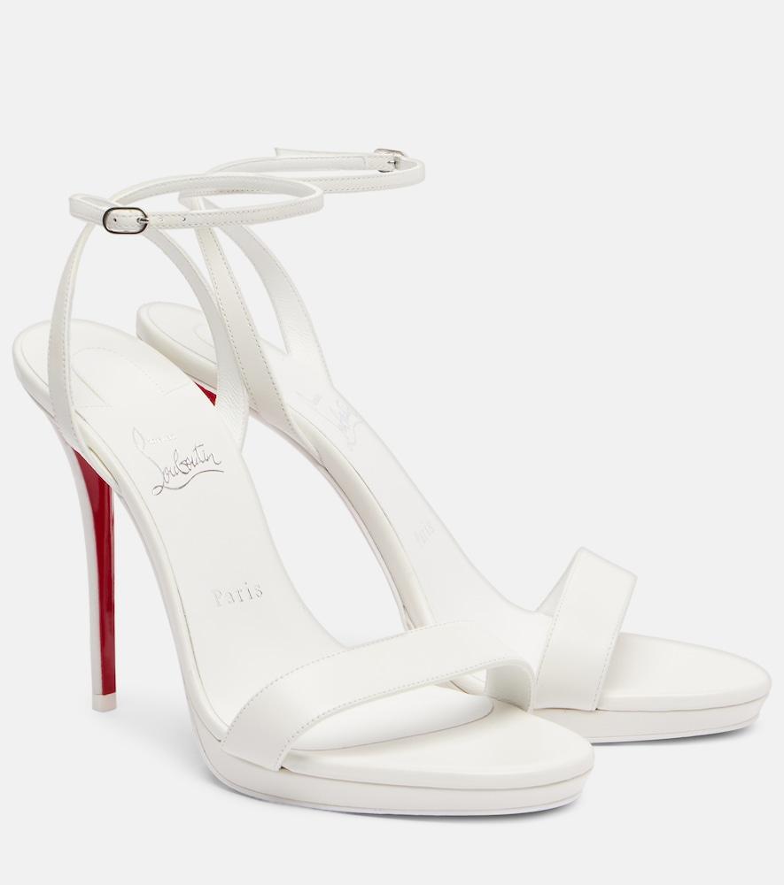 christian louboutin miss z 120 leather sandals