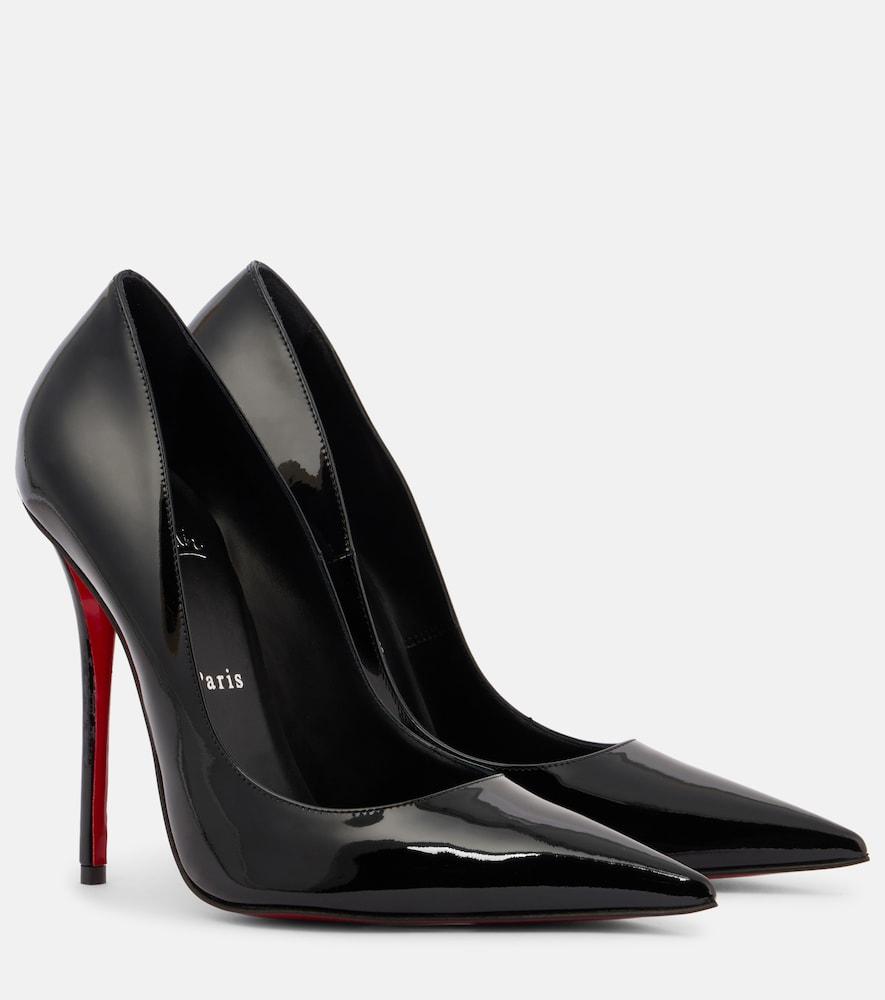 christian louboutin miss z 120 patent leather pumps