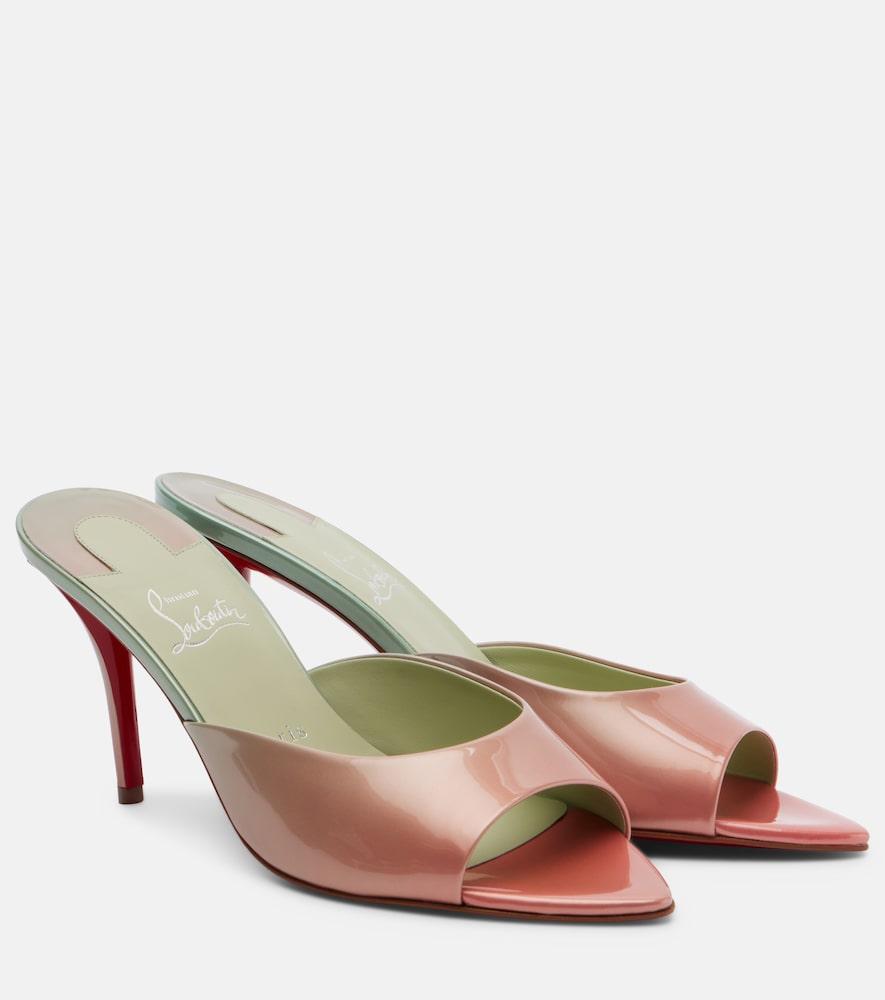 christian louboutin miss z leather sandals