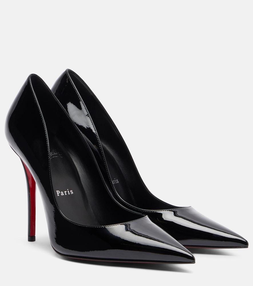 christian louboutin miss z patent leather pumps
