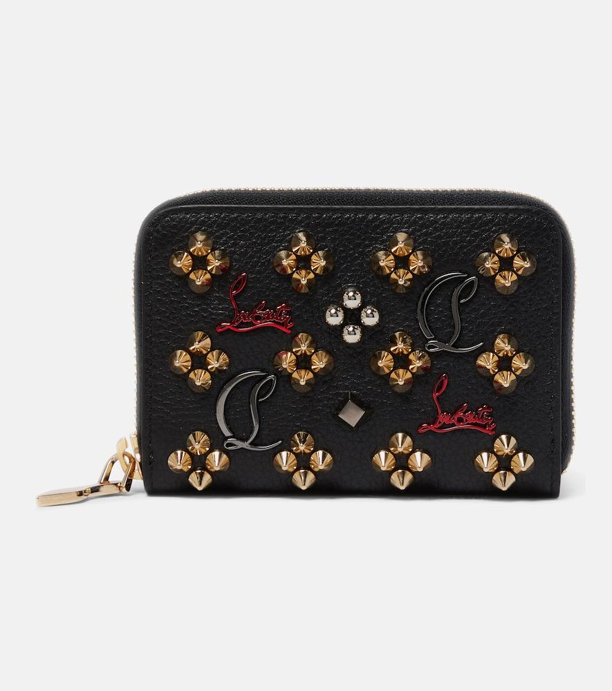 christian louboutin panettone studded wallet