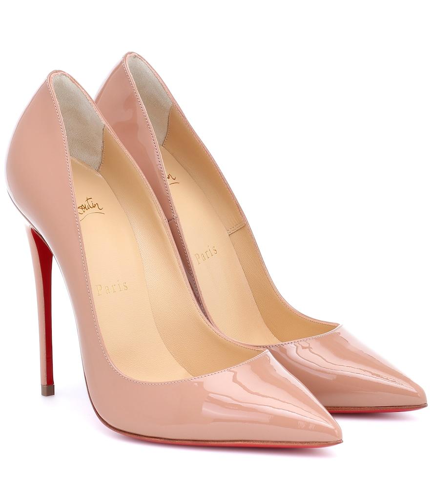 christian louboutin so kate 120 patent leather pumps