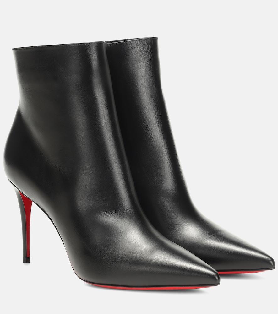 christian louboutin so kate 85 leather ankle boots