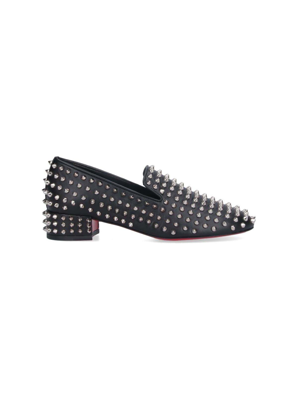christian louboutin spikeasy studs loafers
